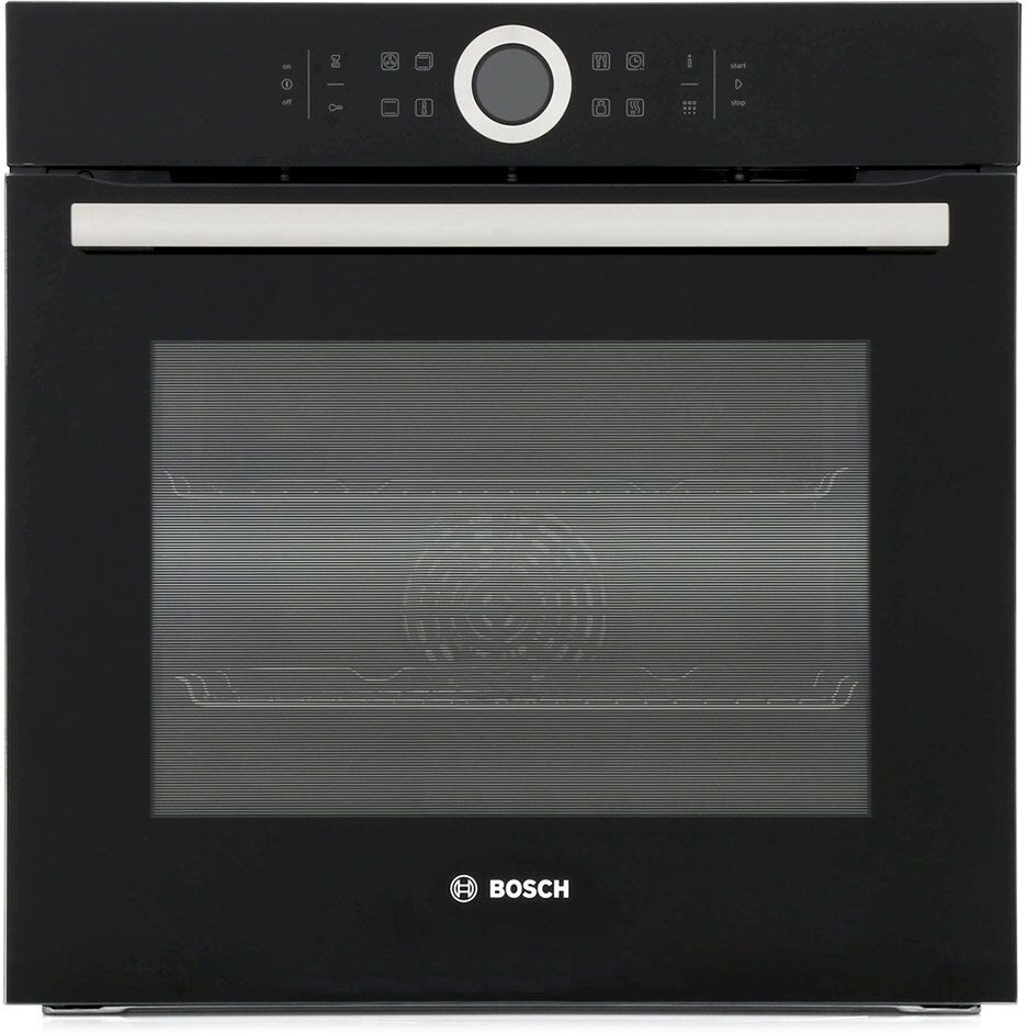 Bosch Serie 8 HBG674BB1B Single Built In Electric Oven - Black