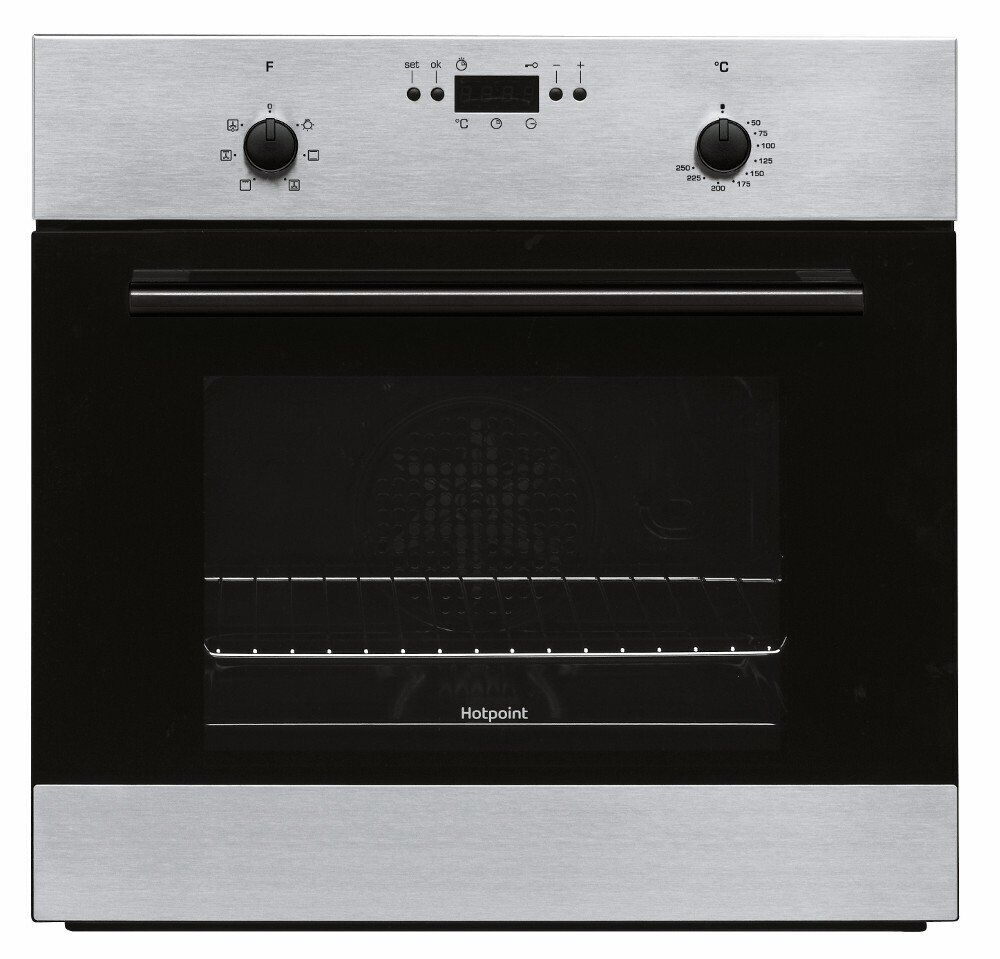 Hotpoint MM Y50 IX Single Built In Electric Oven - Stainless Steel