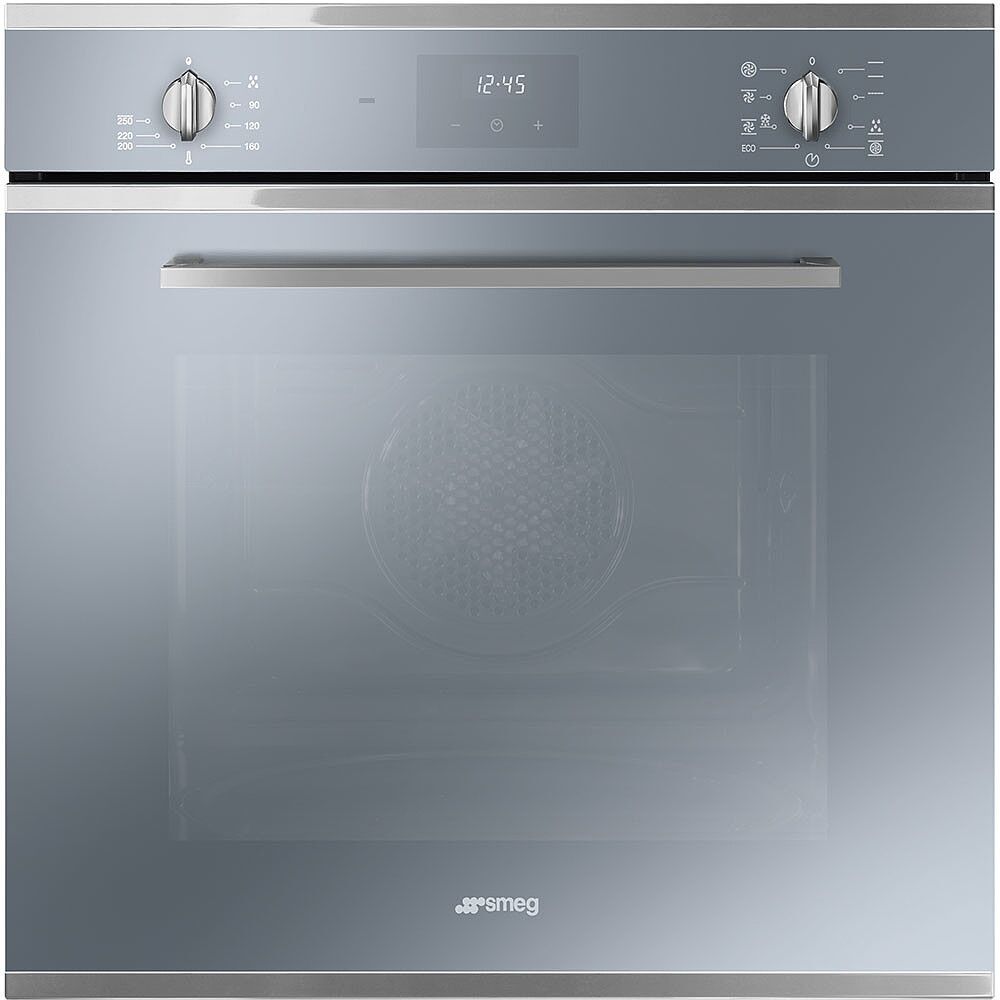 Smeg Selezione SF6400TVS Single Built In Electric Oven - Silver