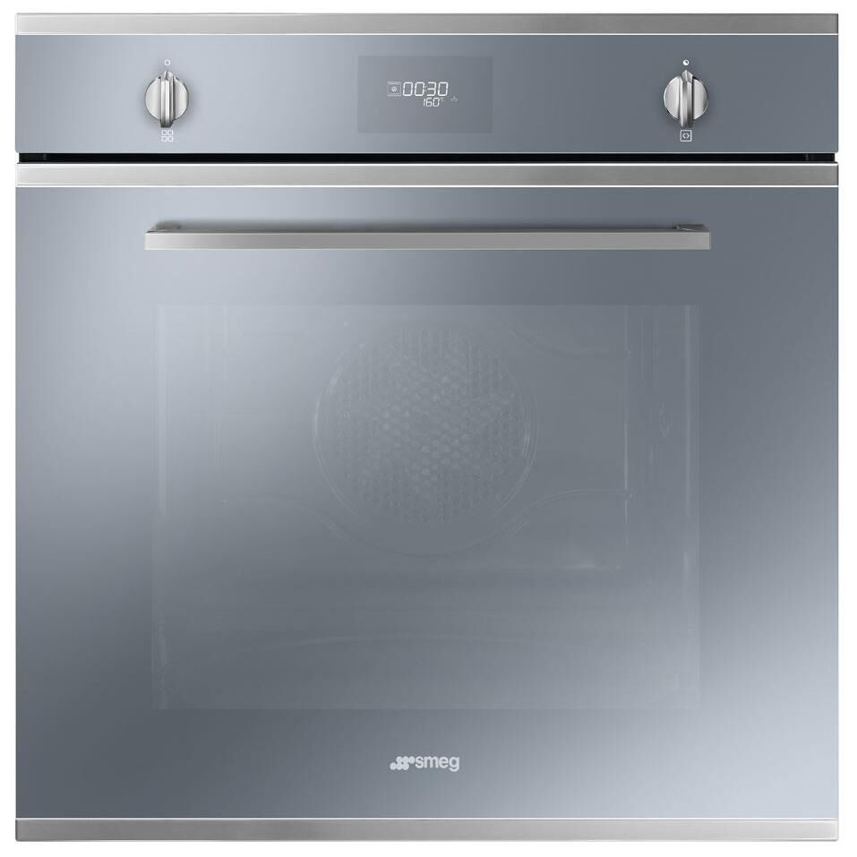 Smeg Cucina SFP6401TVS1 Single Built In Electric Oven - Silver