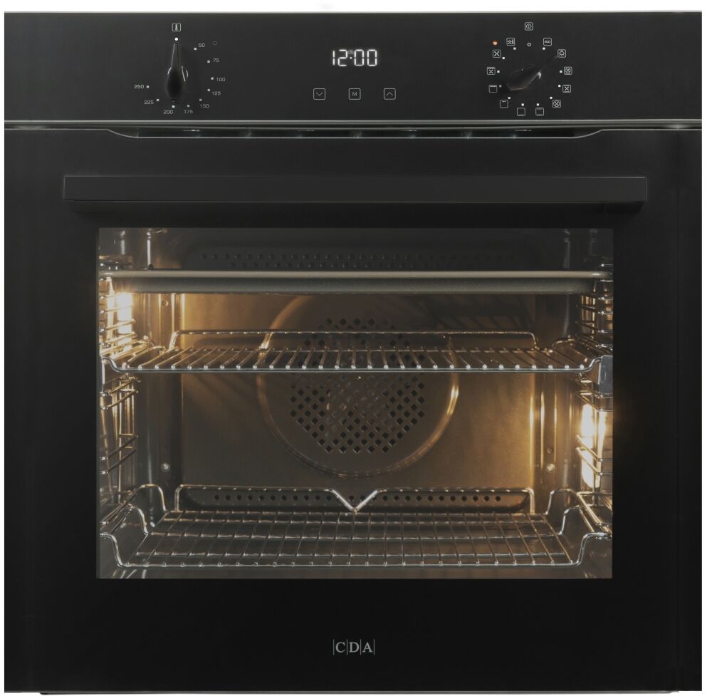 CDA SL300BL Single Built In Electric Oven - Black