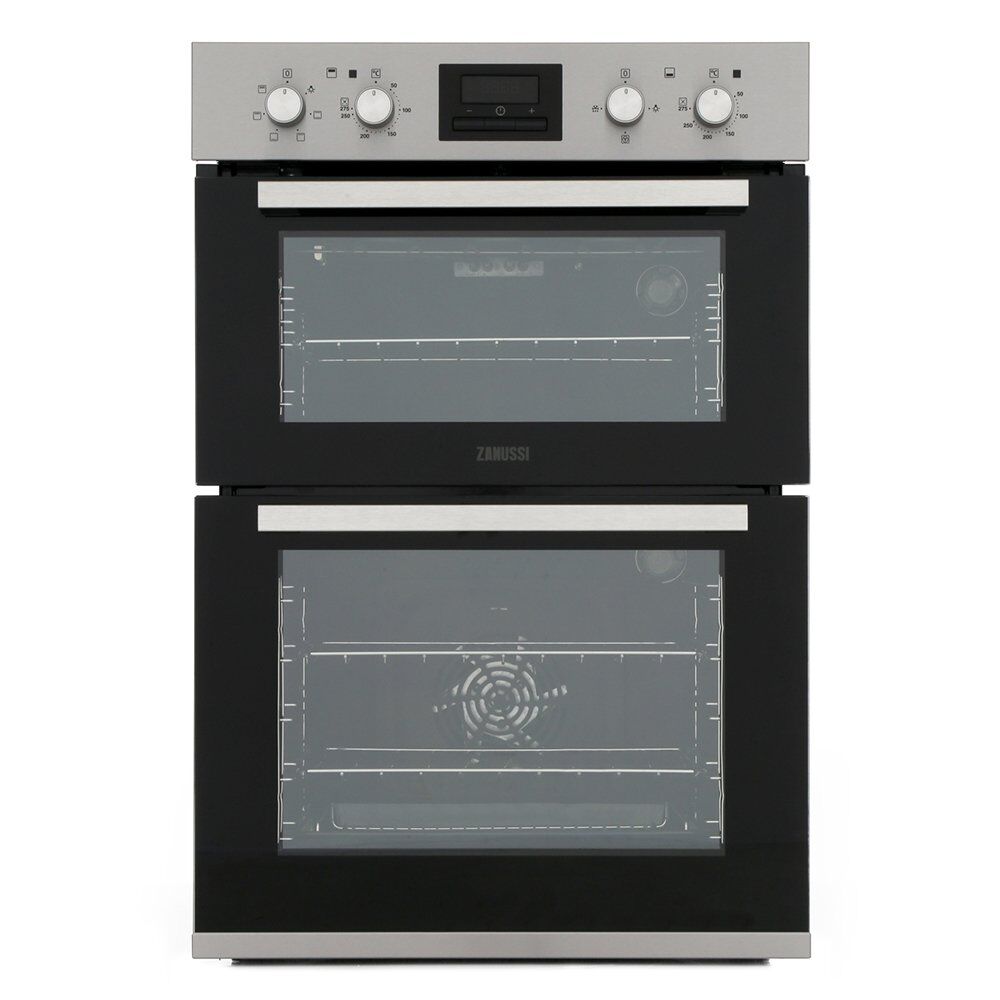Zanussi ZOA35660XK Double Built In Electric Oven - Stainless Steel