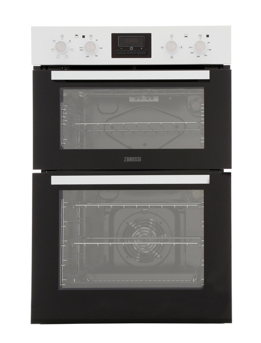 Zanussi ZOD35661WK Double Built In Electric Oven - White