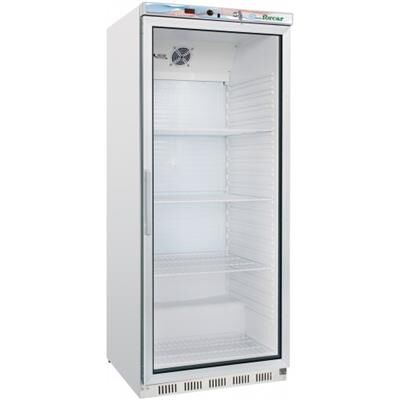 FORCAR Armoire réfrigérée vitrée laquée blanc 600 litres Forcar