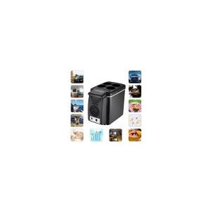 Alpicool-Mini refrigerador portátil para carro  12V  6 L  45W  refrigerador  duplo uso  isolado