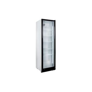 Kibernetik Kühlschrank, KS390M, 199 cm hoch, 59 cm breit transparent/schwarz Größe