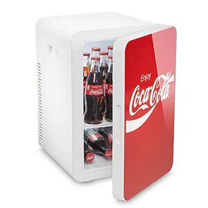 Mobicool Coca-Cola MBF20 Classic Mini-Kühlschrank thermo-elektrisch, Rot/Weiss, 20 l, Kühlbox mit Kühl- und Heizfunktion, 12/230 V