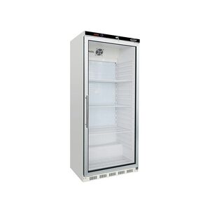 Flaschenkühlschrank mit 1 Glastür Getränkekühlschrank Kühlschrank Gastro 570 L +2/8°C ISO 45mm