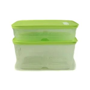 TUPPERWARE Kühlschrank 4,4L hoch+1,8L flach limette KlimaOase Klima Klimakönig