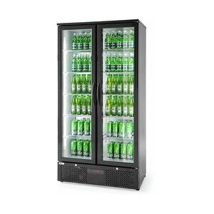 Hendi Bar Kühlschrank Zweitürig 458 Liter