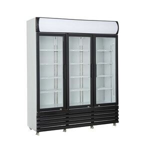 CombiSteel Kühlschrank mit 3 Glastüren