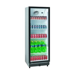 Groju Gastro Getränkekühlschrank Gewerbekühlschrank 347l 1 Glastür 620x635x1732mm weiß