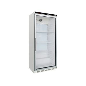 Flaschenkühlschrank mit 1 Glastür Getränkekühlschrank Kühlschrank Gastro 570 L +2/8°C ISO 45mm
