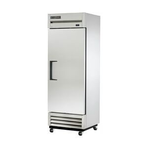 TRUE Premium Gastro Kühlschrank T-19, Umluftkühlung, 350 l, silber,