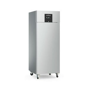 Gastro Edelstahl Kühlschrank 1 Tür 680x710x2010mm 429l 2/1GN +2/+8°C
