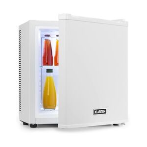 Klarstein Secret Cool Mini-Kühlschrank Mini-Bar 13l 22dB 2 Etagen Weiß