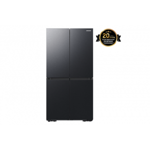 Samsung 4-Türen French Kühlschrank 2024 RF65DG960EB1EF Beverage Center, Dual Ice Maker, 636 ℓ Premium Black Steel