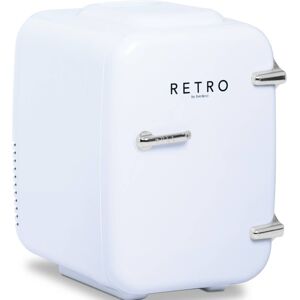 bredeco Mini-køleskab - 4 L - hvidt