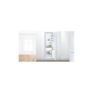 Bosch Serie   6 KIS87AFE0 - Køleskab/fryser - bund-fryser - til indbygning - niche - bredde: 56 cm - dybde: 55 cm - højde: 177.5 cm - 272 liter - Klasse E - Fladhængsel