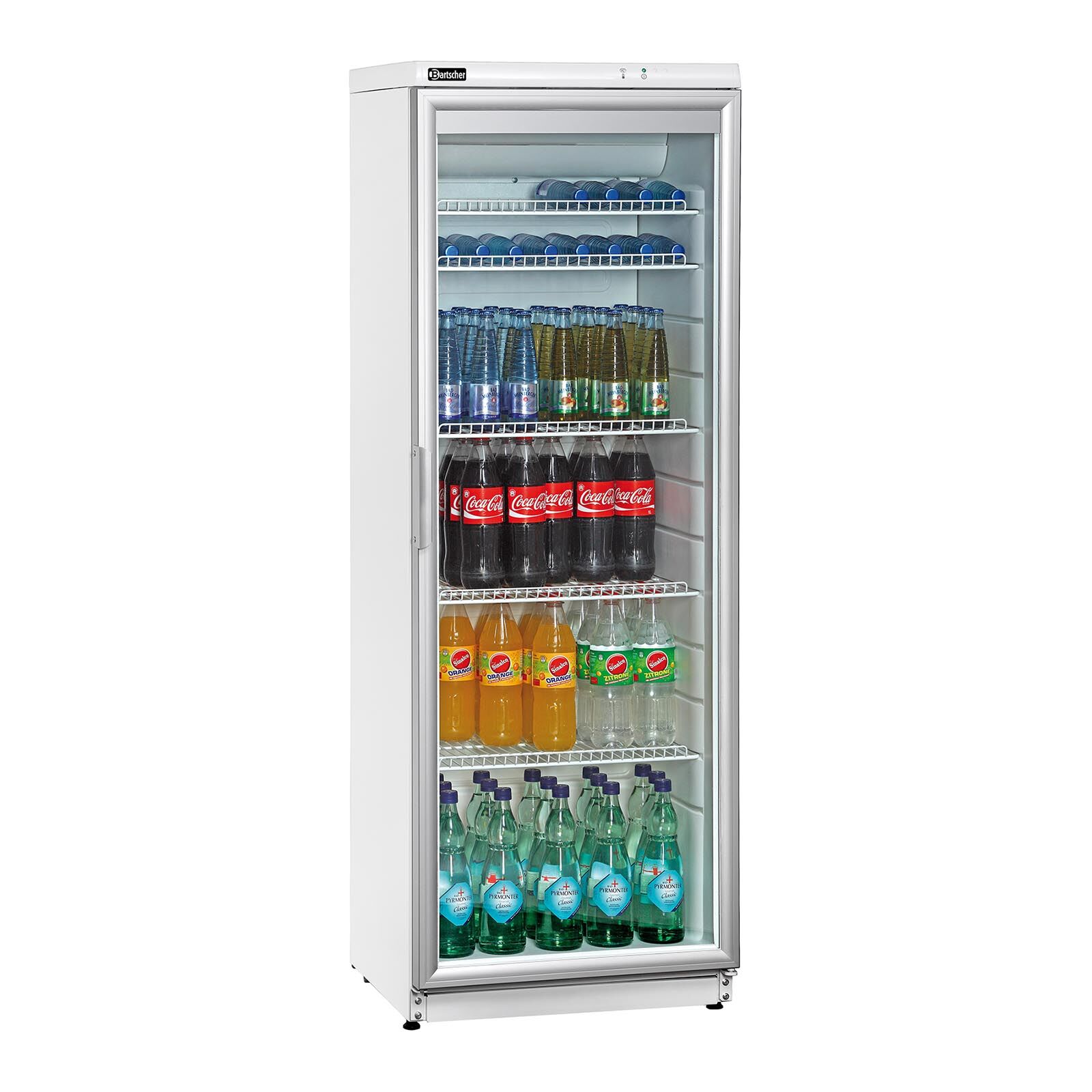Bartscher flaskekøleskab - 320 l - hvidt