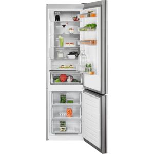 AEG rcb736e7ml frigo combi 201x59.5x66.2cm clase e libre instalación acero inoxidable