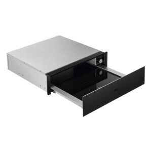 AEG kdk911424t cajón calientaplatos integrable de la matt black collection de 14 cm con capacidad para 6 servicios 30 ºc a 80 ºc