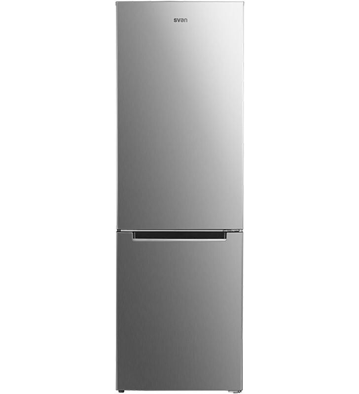 Svan sc185600fnfx frigorífico combi clase f no frost 1.85x60 acero inoxidable libre instalación