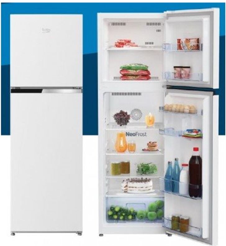 Beko rdnt271i30wn 2 puertas / neo frost / f / display interno / 1 cajón / blanco