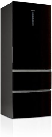 HAIER Frigorífico Combi HAIER A3FE742CGBJ (No Frost - 190.5 cm - 436 L - Negro)