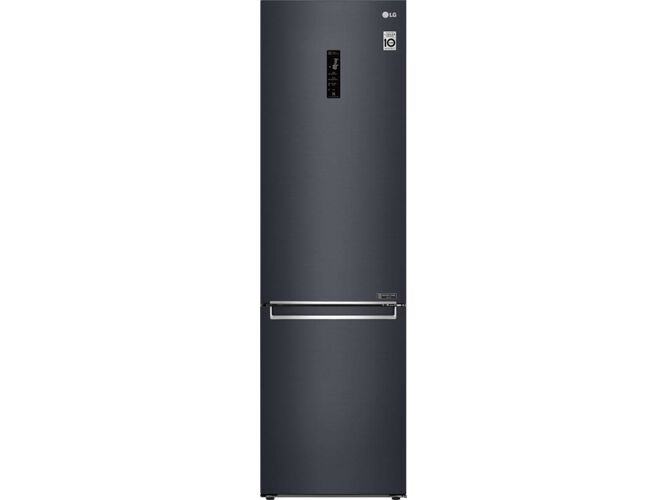 LG Frigorífico Combi LG GBB72MCDFN (No Frost - 203 cm - 384 L - Negro)