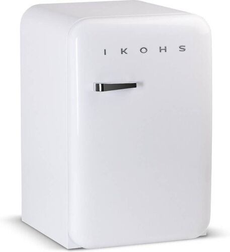 IKOHS Frigorífico Minibar IKOHS Retro Fridge 83.5 Blanco (Estático - 83.5 cm - 107 L - Blanco)