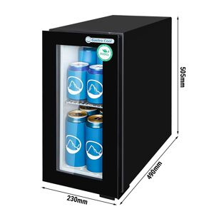 GGM GASTRO - GASTRO-COOL Réfrigérateur à porte vitrée - 15 litres - 1 porte vitrée - Noir Noir