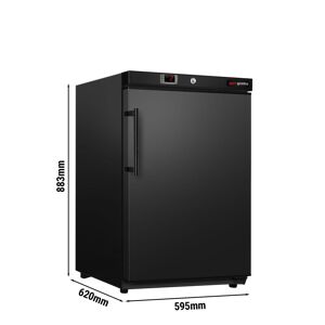 GGM Gastro - Refrigerateur de stockage ECO - 200 litres - avec 1 porte Noir