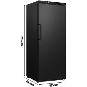 GGM Gastro - Refrigerateur de stockage ECO - 400 litres - avec 1 porte Noir