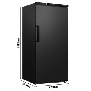 GGM Gastro - Refrigerateur de stockage ECO - GN 2/1 - 600 litres - avec 1 porte Noir