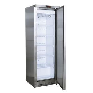 GGM Gastro - Refrigerateur de stockage ECO - 400 litres - avec 1 Porte Argent