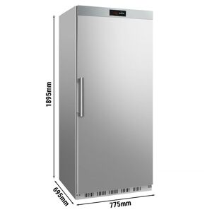 GGM Gastro - Refrigerateur de stockage PREMIUM - 600 litres - avec 1 porte Argent