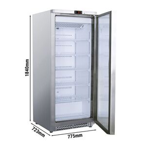 GGM Gastro - Refrigerateur de stockage ECO - 600 litres - avec 1 porte Argent