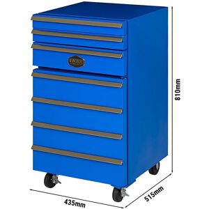 GGM Gastro - GASTRO-COOL Refrigerateur Chariot d'atelier - 50 litres - 1 porte - Bleu Bleu