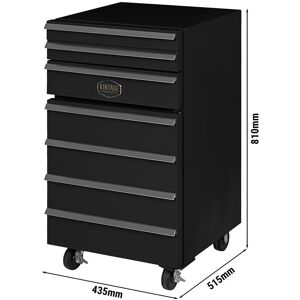 GGM Gastro - GASTRO-COOL Refrigerateur Chariot d'atelier - 50 litres - 1 porte - Noir Noir