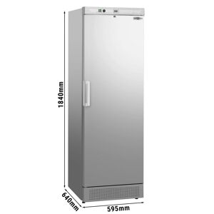 GGM Gastro - Refrigerateur de stockage PREMIUM - 345 litres - avec 1 porte Argent