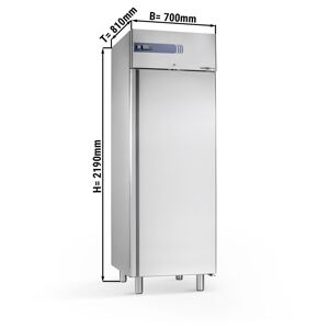 GGM Gastro - Armoire refrigeree pour pates PREMIUM PLUS - EN 60x40- 585 litres - avec 1 porte Argent