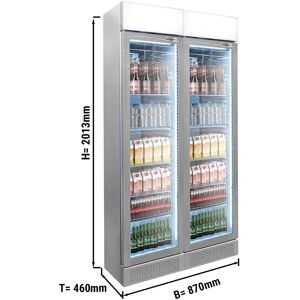 GGM Gastro - (2 pieces) Refrigerateur a boissons - 290 litres (volume net) - GRIS Gris