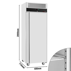 GGM GASTRO - Réfrigérateur ECO - 400 litres - avec 1 porte - Intérieur de la porte en inox