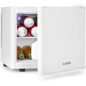 Klarstein - Mini Frigo de Chambre pour Boissons, Petit Frigo Silencieux, Mini Bar Intérieur, Bières, Vins, Petit Refrigerateur Camping, 3 Niveaux de - Publicité