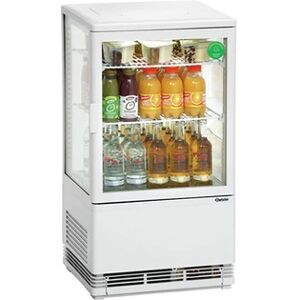 Bartscher Mini-vitrine réfrigérée 58 L - inox - Publicité