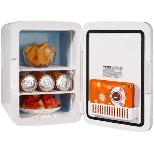 VEVOR Mini Frigo 10 L 12 Canettes de 330 mL Mini Réfrigérateur Portable 12 V DC/220 V AC Petit Frigo Cosmétique Mode Chaud/Froid Température 0,2 à 50 ℃ pour Aliments Boissons Médicaments Cosmétiques - Publicité