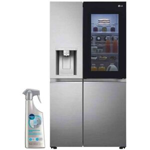 LG Réfrigérateur Frigo Américain 2 portes INOX 635L Mini bar intégré - Publicité