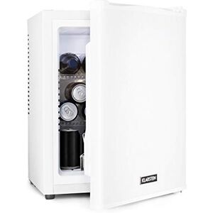 KLARSTEIN Mini Frigo de Chambre de 33L pour Snacks et Boissons, Petit Frigo Top Silencieux, Mini Bar, Petit Réfrigérateur Camping, Mini Frigo Cosmetique, Refrigerateur avec Étagères Réglables, 5-15°C - Publicité