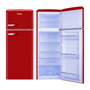 Amica KGC15630R réfrigérateur-congélateur Autoportante 213 L E Rouge - Publicité